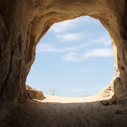 Cave in Judean desert.