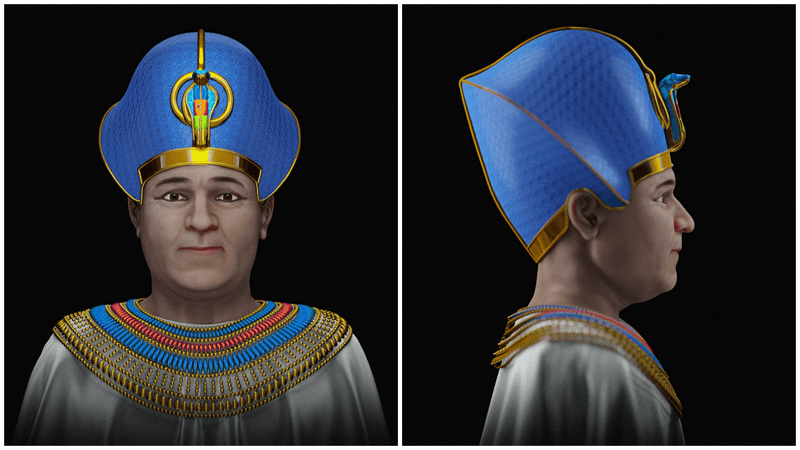 Amenhotep III facial reconstruction