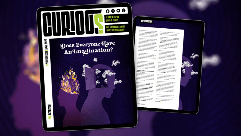 Does everyone have a mind's eye? You may be surprised. Find out in issue 9 of IFLScience's digital magazine CURIOUS. Image credit: (C) IFLScience