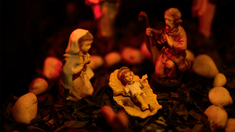 A nativity scene.