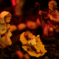 A nativity scene.