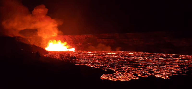 Kilauea, one of the most active volcanoes in the world, is back in action.