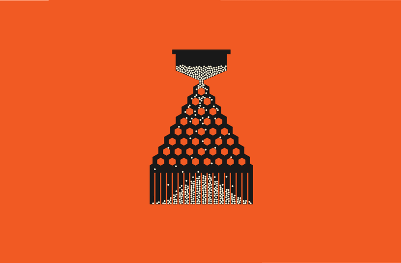probability density of a normal distribution