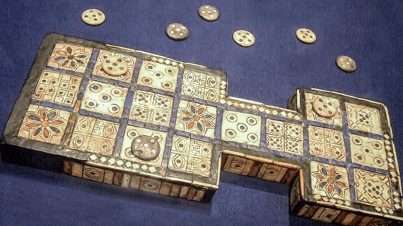 The Royal Game of Ur.